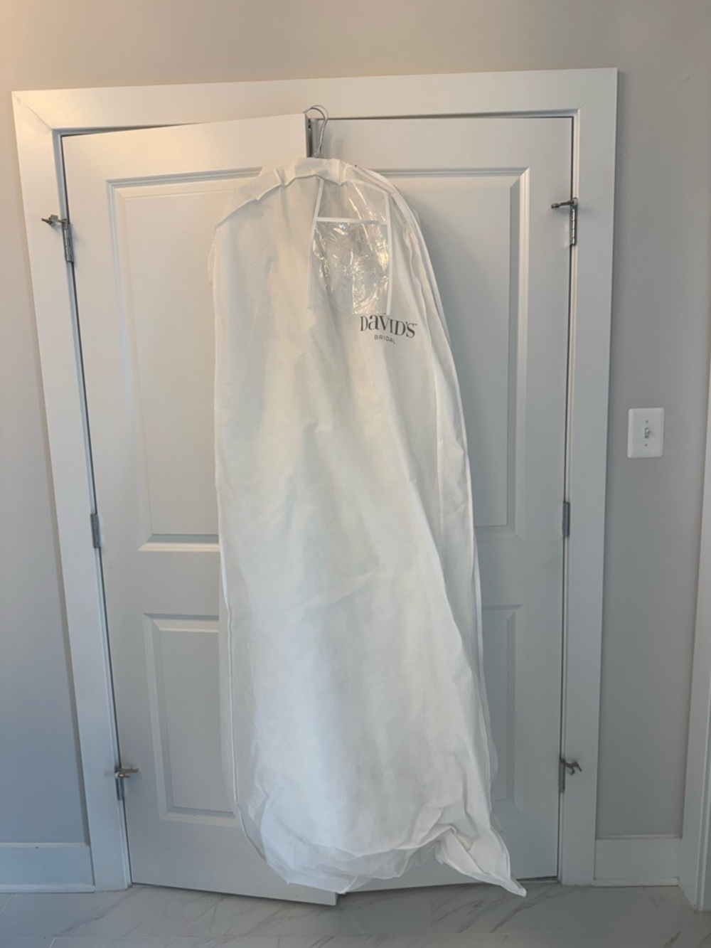 David’s Bridal Allover Beaded Ball Gown Wedding Dress
STYLE# WG3841 - Picture 7 of 7